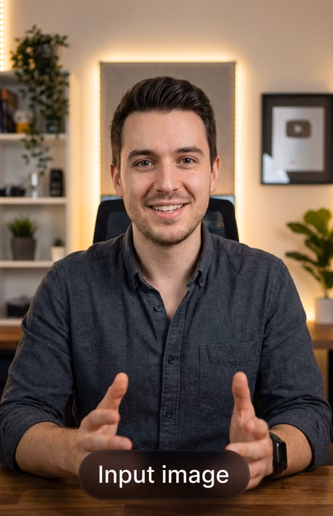 Animate static image