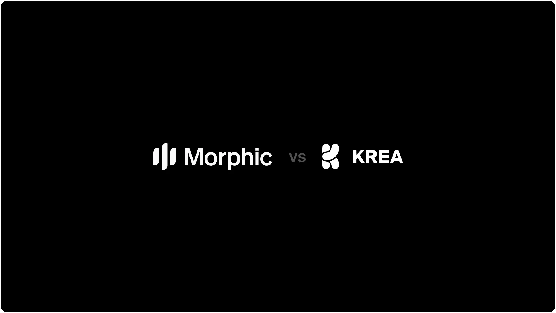 Morphic vs Krea AI