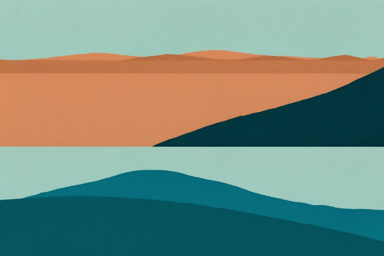 Illustration on a triadic scheme