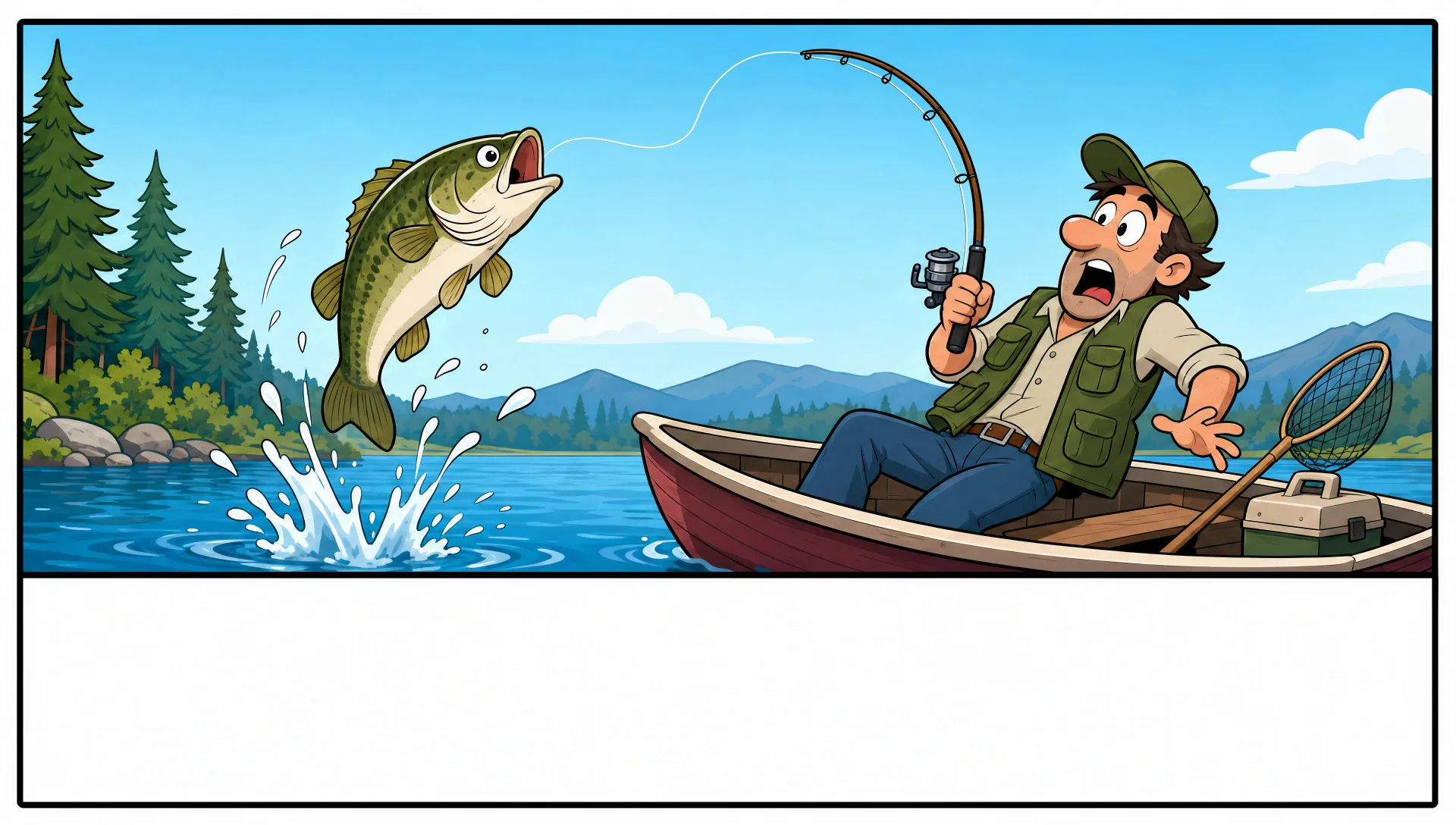 Single-panel cartoon