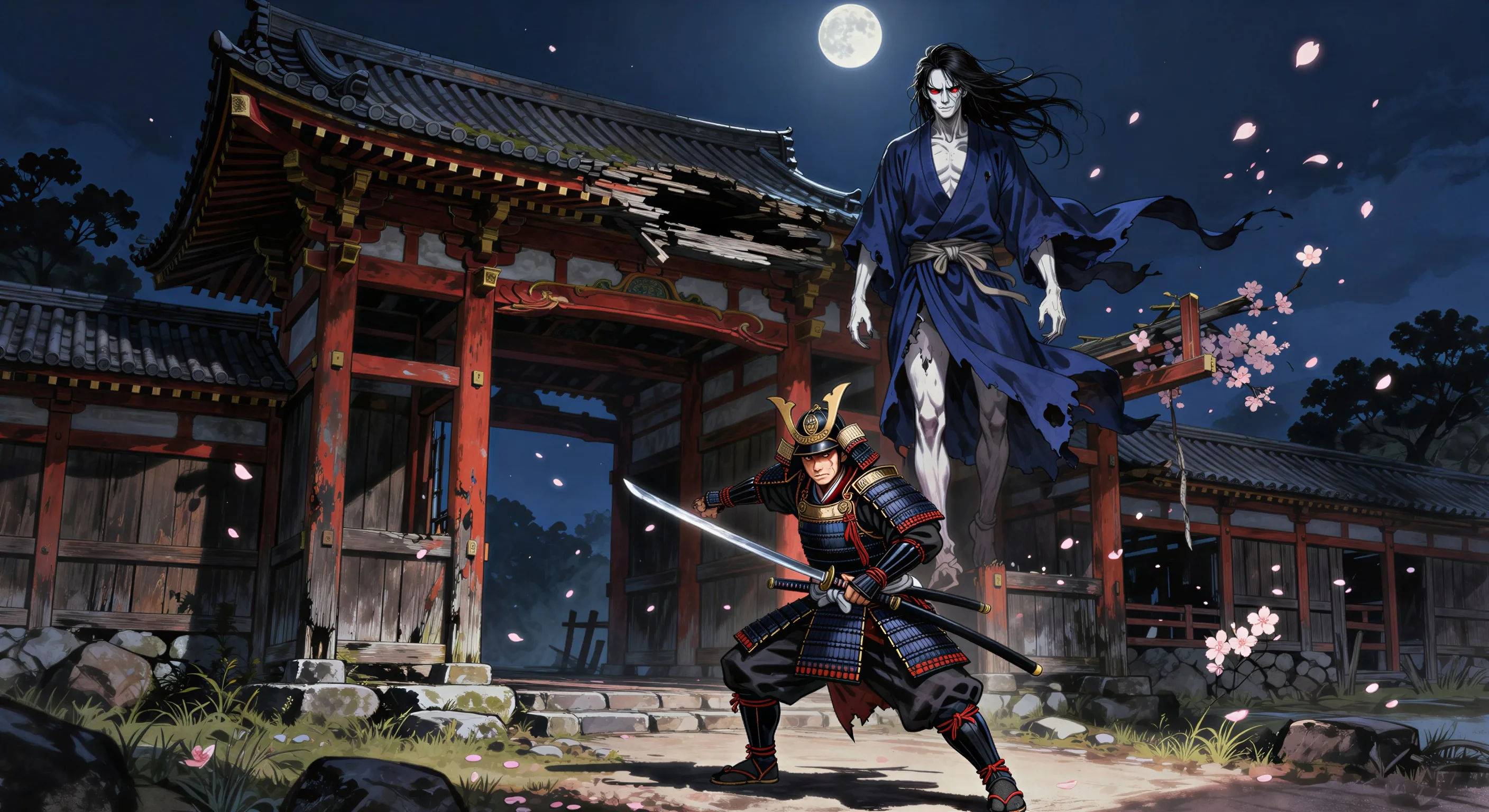 Ibaraki-doji at the Rashomon gate