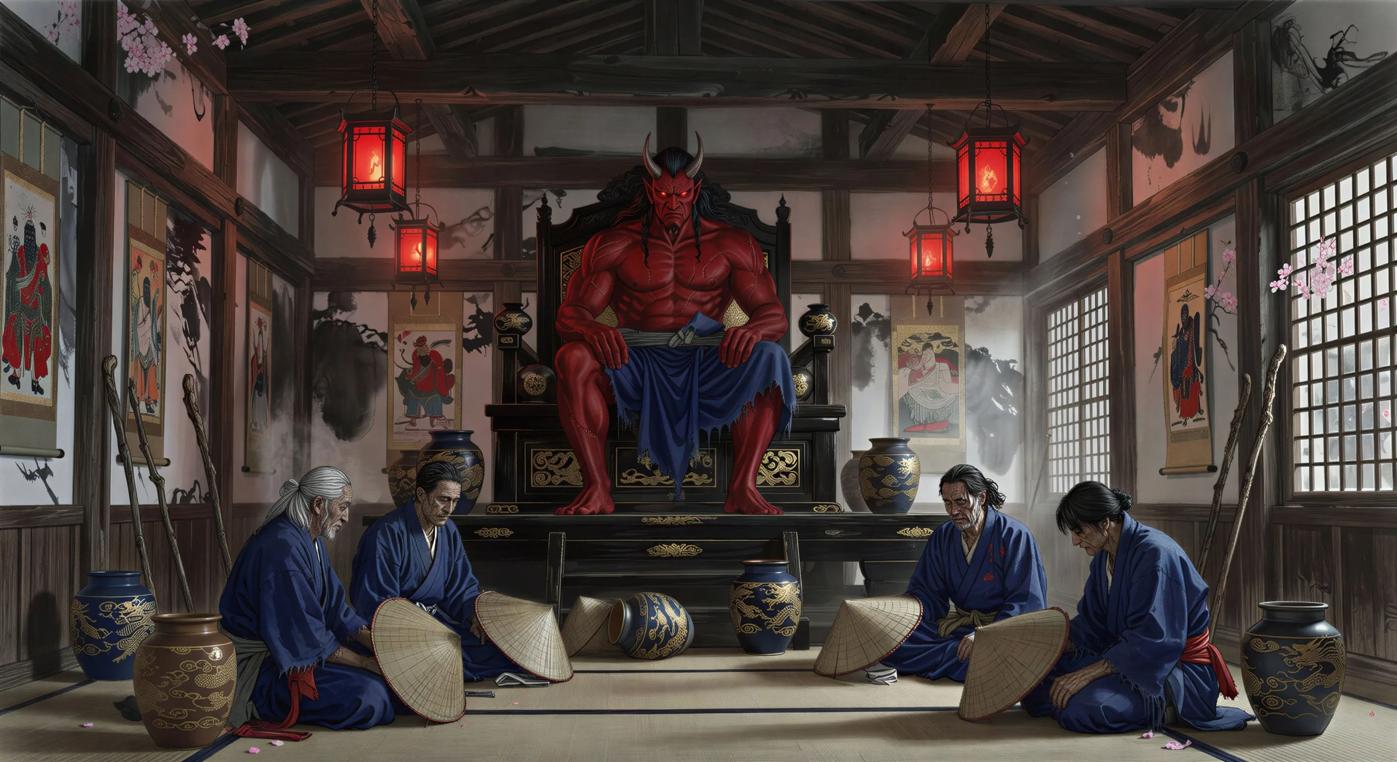 Shuten-doji’s mountain palace