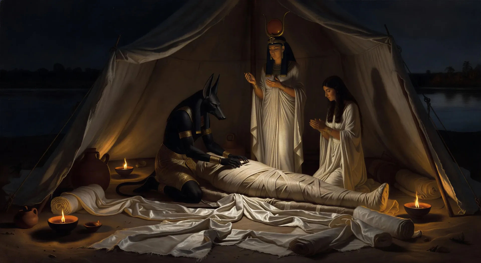 Mummification of Osiris