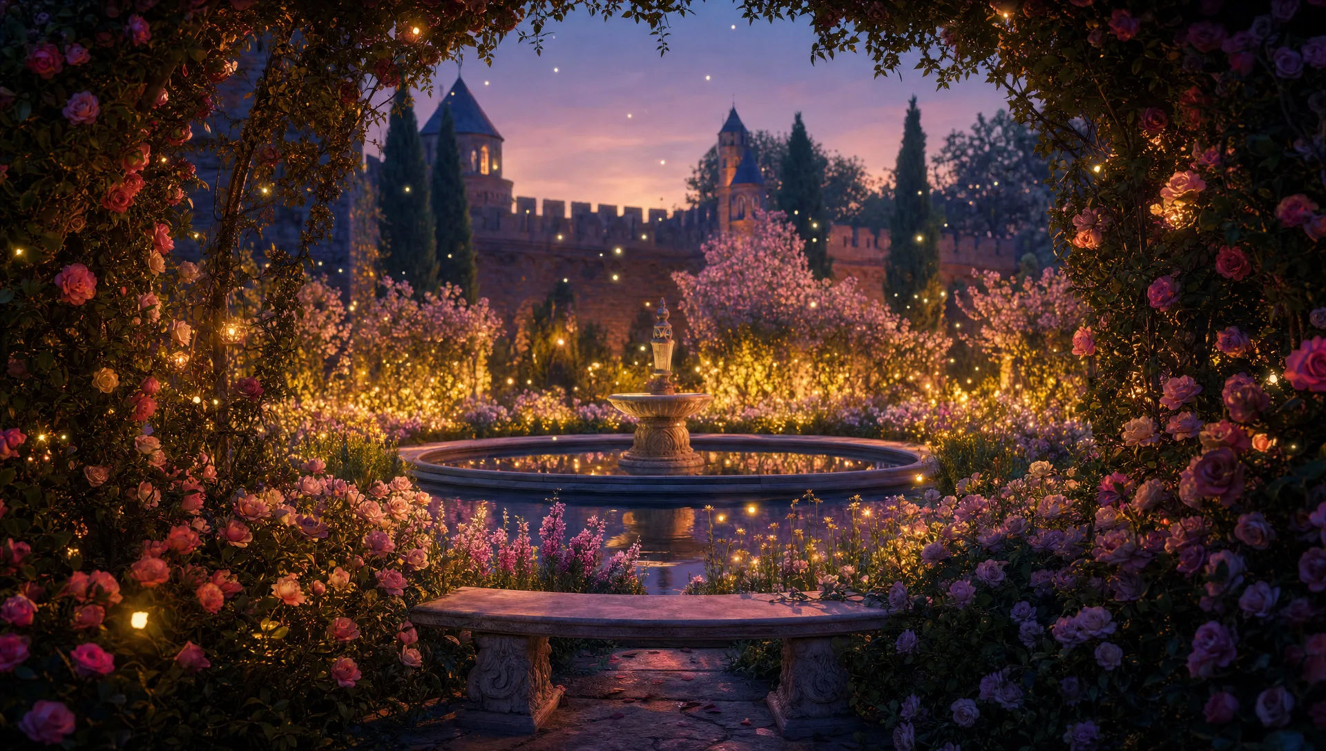 The enchanted garden